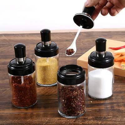 [HCM] HỦ ĐỰNG GIA VỊ BẰNG THUỶ TINH