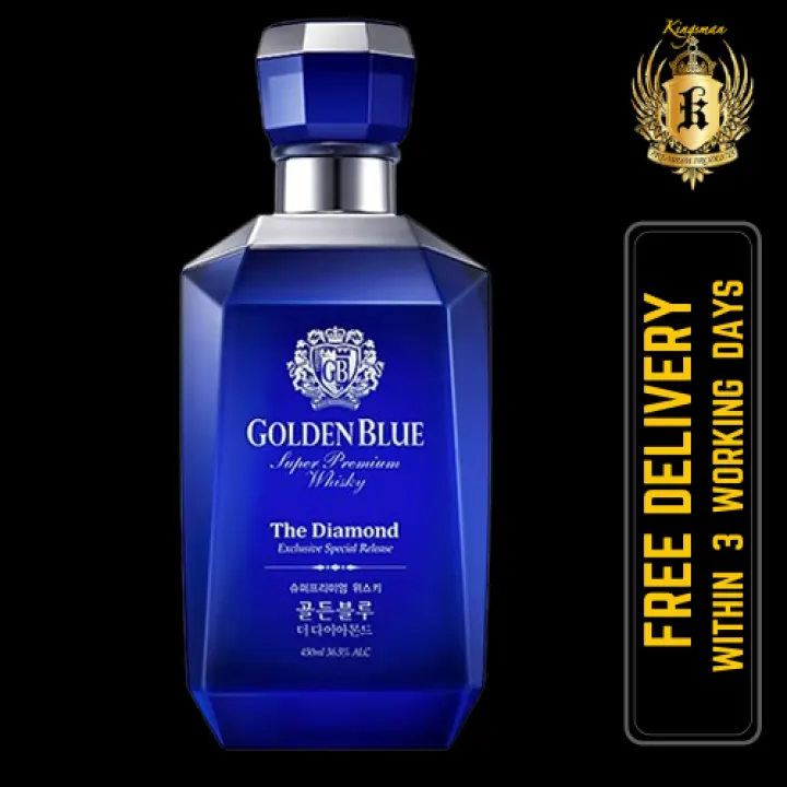 Golden Blue Diamond Whisky 450ml Lazada Singapore