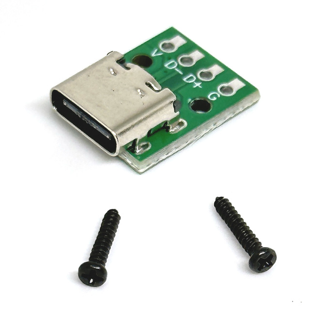 Type-C%20Female%20Test%20Board%20Usb%203.1%20Board%2016p%20To%202.54mm%20Dip%204pin%20Connector%20Socket%20High%20Current%20Power%20Adapter%20Module%20With%20Screws%20-%20Image%204