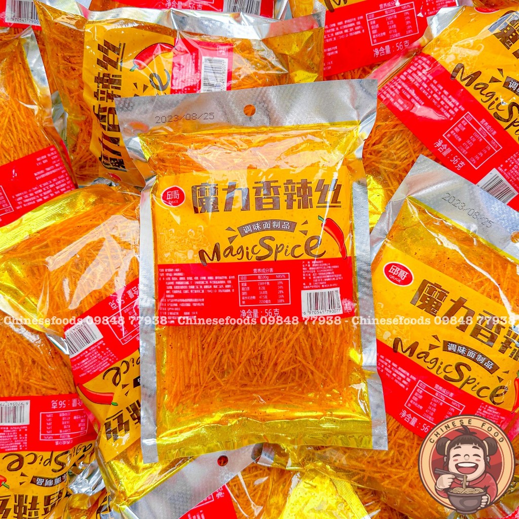 Tăm Cay Magic Spice Ăn Vặt Tuổi Thơ Que Cay