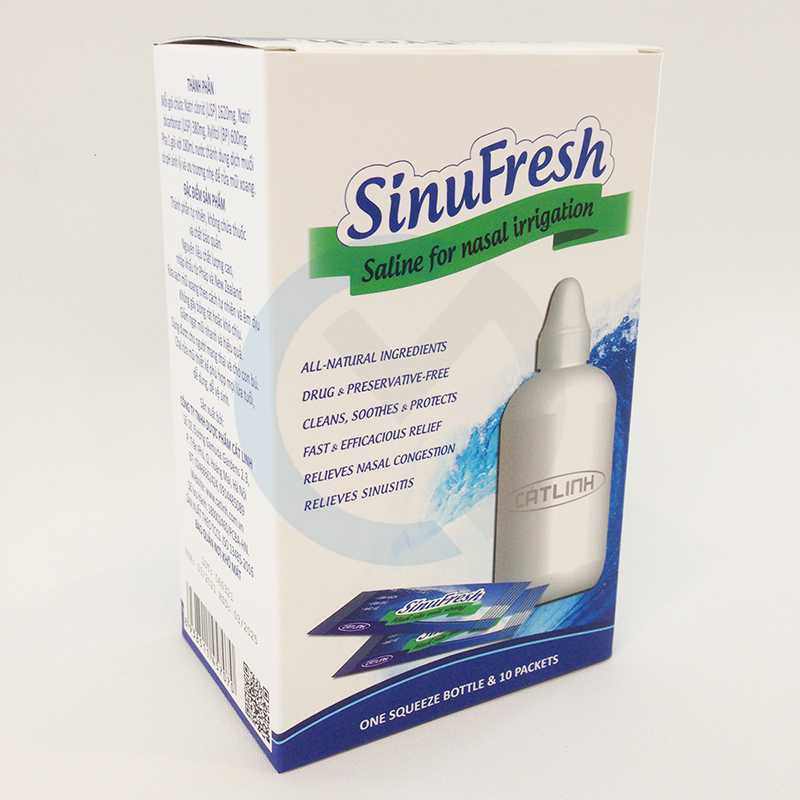 Muối rửa mũi xoang SinuFresh Cát Linh