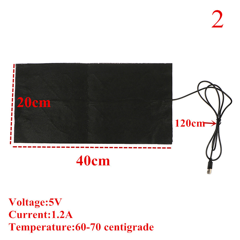💖new production💖 đệm ấm usb 5v hình trái tim nhiều màu sắc máy sưởi ấm nhanh đệm ấm cho thú cưng cho giày áo vest vải