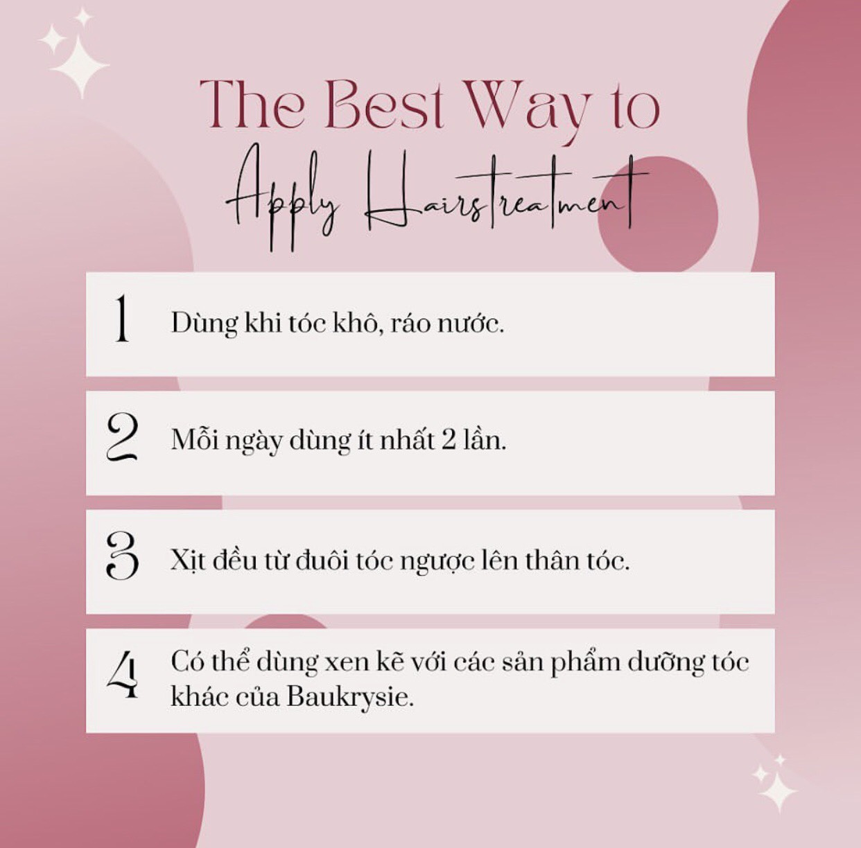 ROSY Hair Mist - Xịt Dưỡng Tóc ROSY