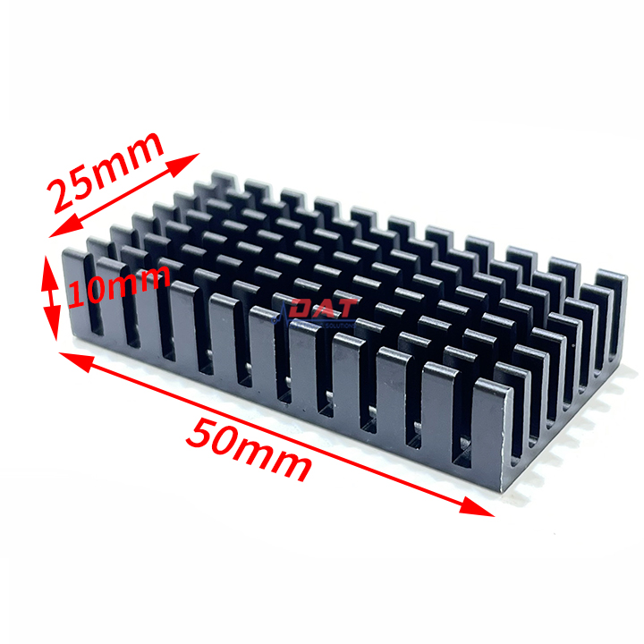Nhôm tản nhiệt đen 5010mm