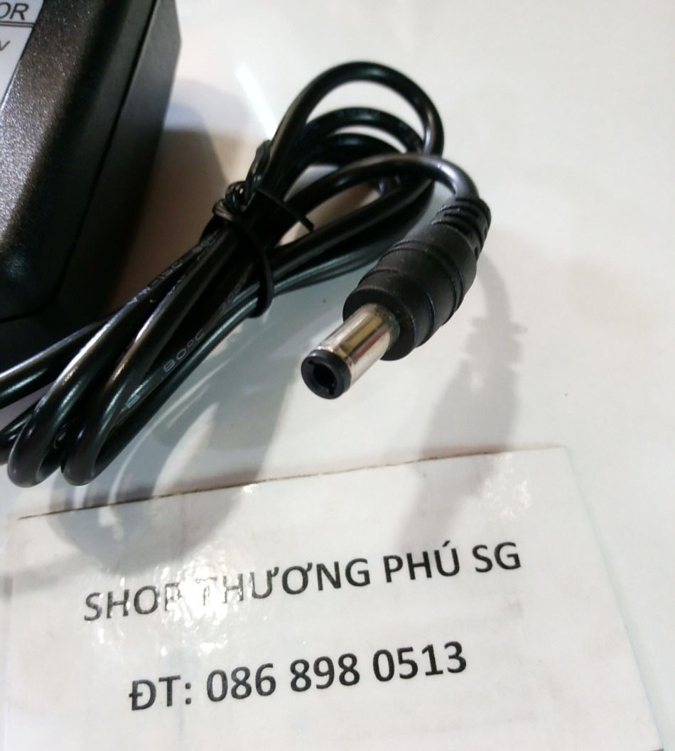 Adapter DC 9V - 2A (Đầu lớn - Chân cắm 5.5mm X 2.1 -- 2.5mm)