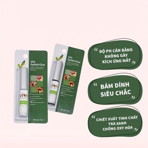 Keo dán mi ViVi Eyelash Glue 5g keo dán mi giả hàn quốc