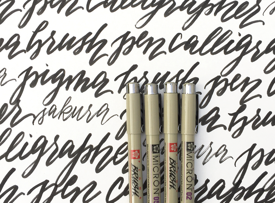 Bút vẽ đầu cọ Sakura Pigma Micron Brush