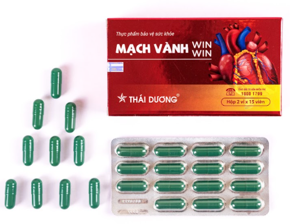 TPBVSK Mạch vành Win Win (Hộp 2 vỉ x 15 viên) - Sao Thái Dương