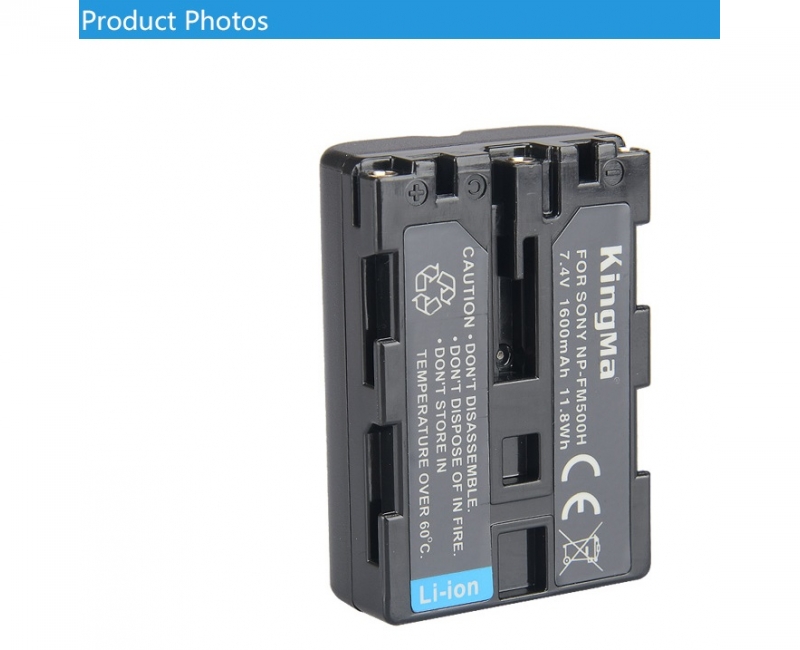 PIN MÁY ẢNH KINGMA CHO SONY NP-FM500H
