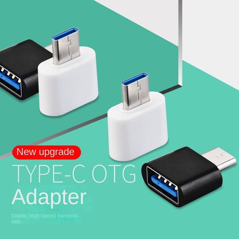 Usb2.0 bus to type-c android phone u disk adapter v8 micro otg adapter