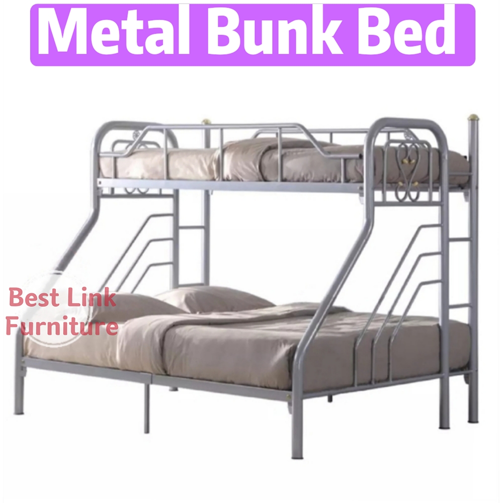 bunk beds double on top single on bottom