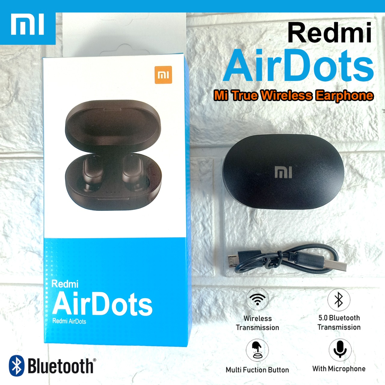 Fone Xiaomi Airdots Auriculares Redmi Airdots Manual Xiaomi