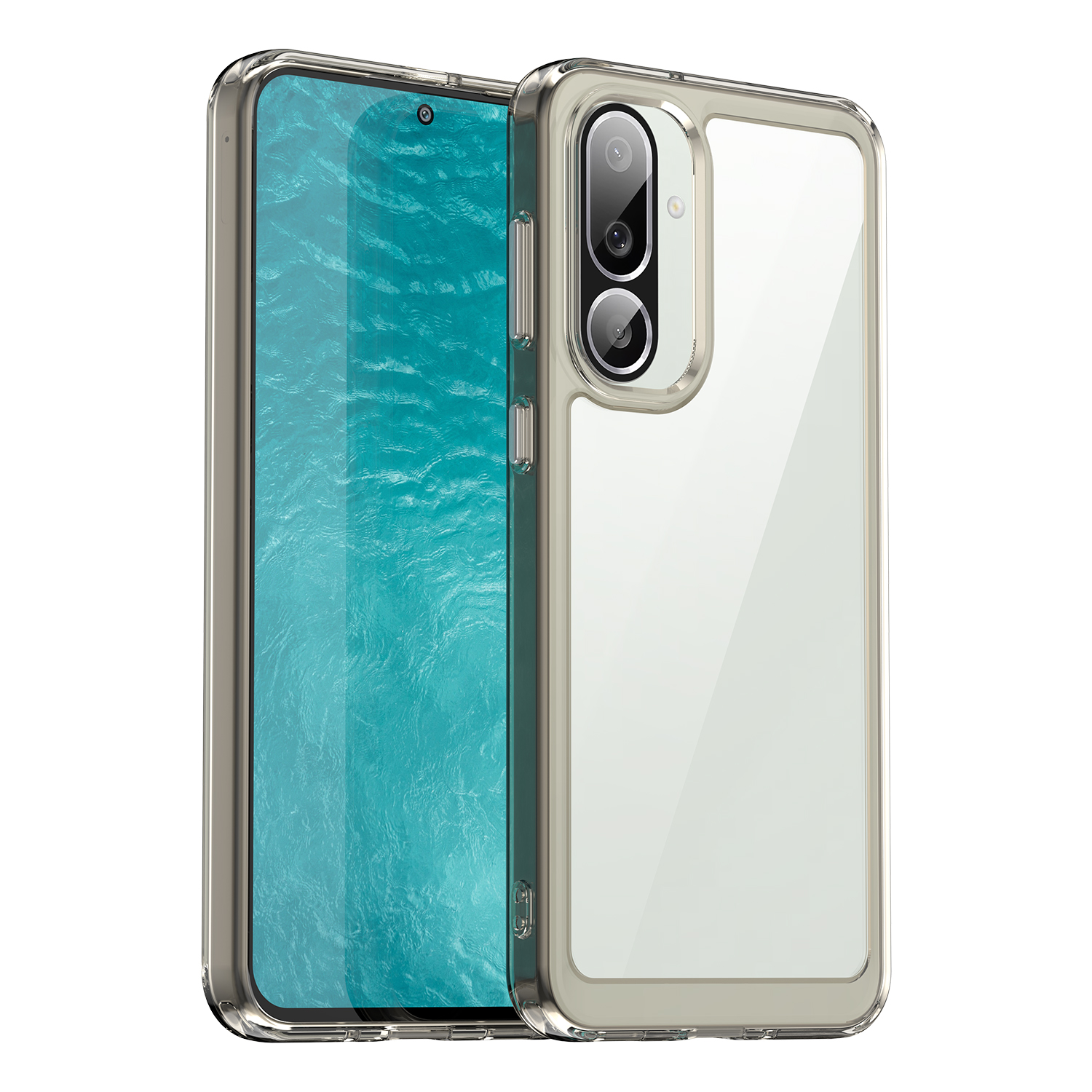 Samsung Galaxy F56 5G Case,Clear Shockproof Phone Case Transparent Cover for Samsung Galaxy F56 5G.