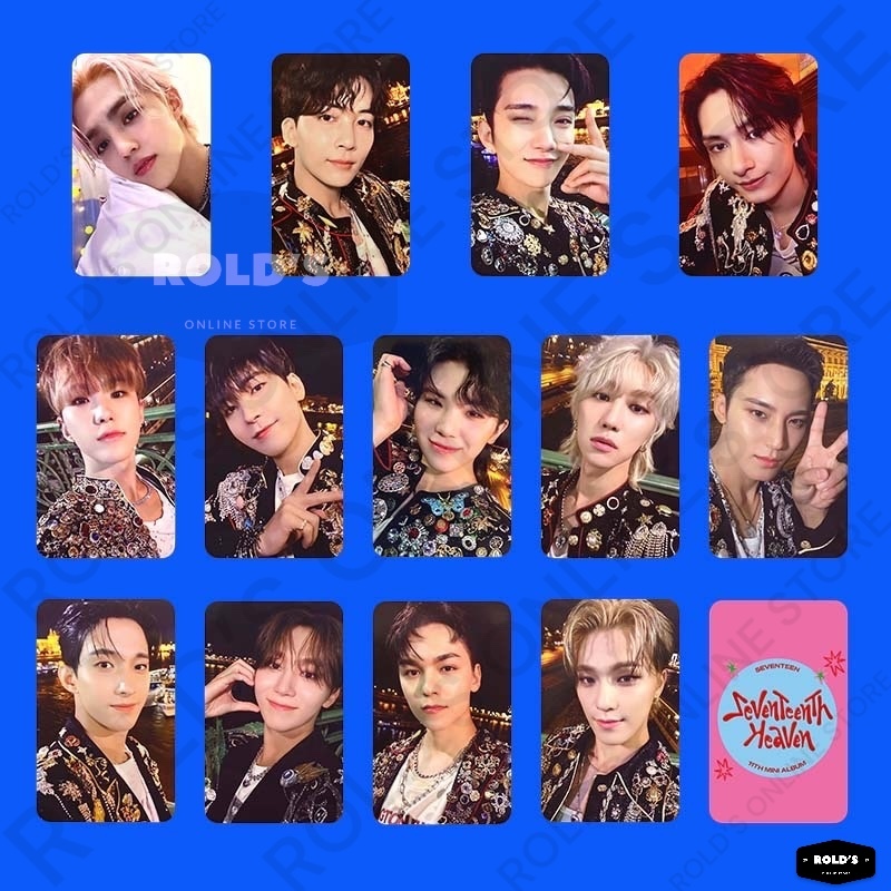 5-13pcs/set] SEVENTEEN Seventeenth Heaven UNOFFICIAL Photocards