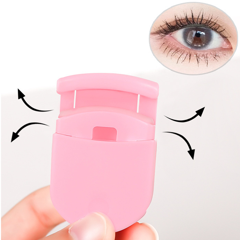 Vuông Mini ABS Kẹp Uốn mi xách tay uốn lông mi Shaper công cụ trang điểm làm đẹp