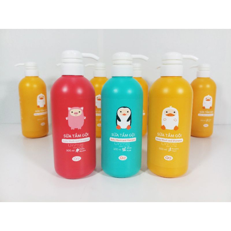 [CHÍNH HÃNG]SỮA TẮM GỘI AGI CHO BÉ /500ML