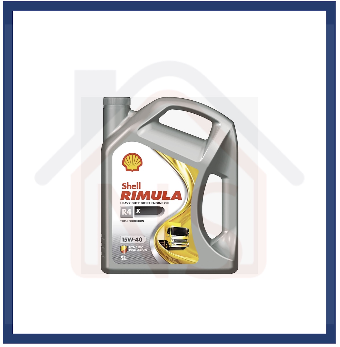 SHELL Rimula R4 X 15W-40 Heavy Duty Diesel Engine Oil 6L for Lorries ...