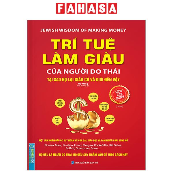 Fahasa - trí tuệ làm giàu của người do thái - bìa cứng