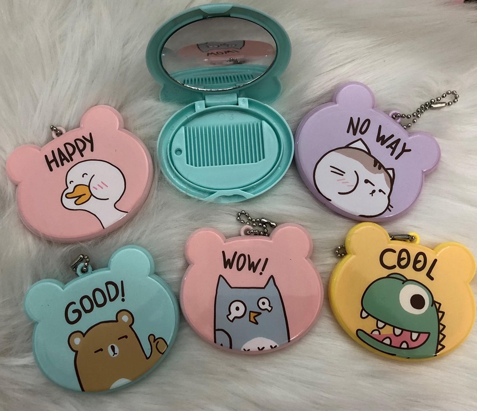 Bộ gương lược móc treo
