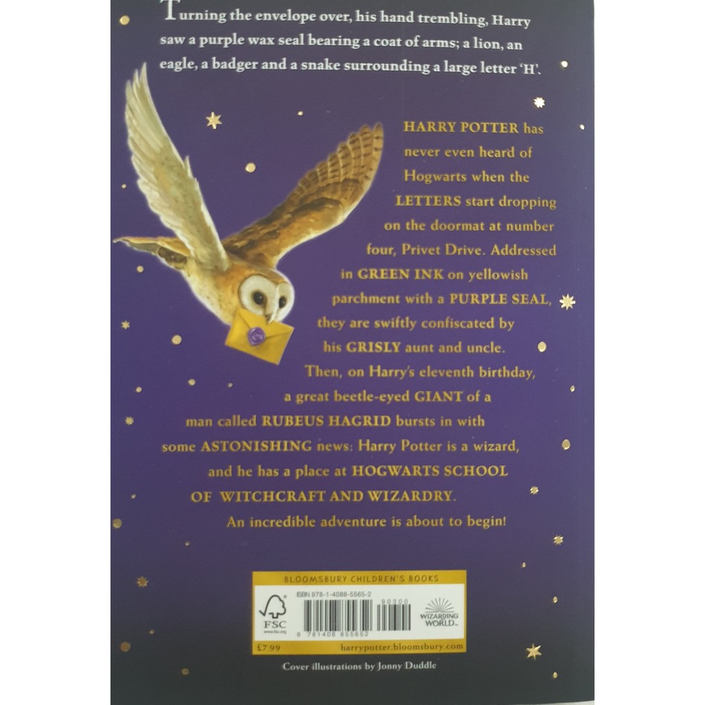 Harry Potter and the Philosopher's Stone (Vol1)