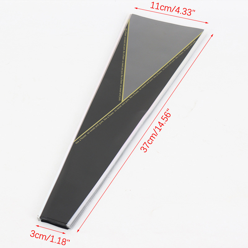 thumbnail image 2 of AUEAR Single Rose Packaging Bags - 100 Pack White Flower Wrapping Sleeves 2 of 14