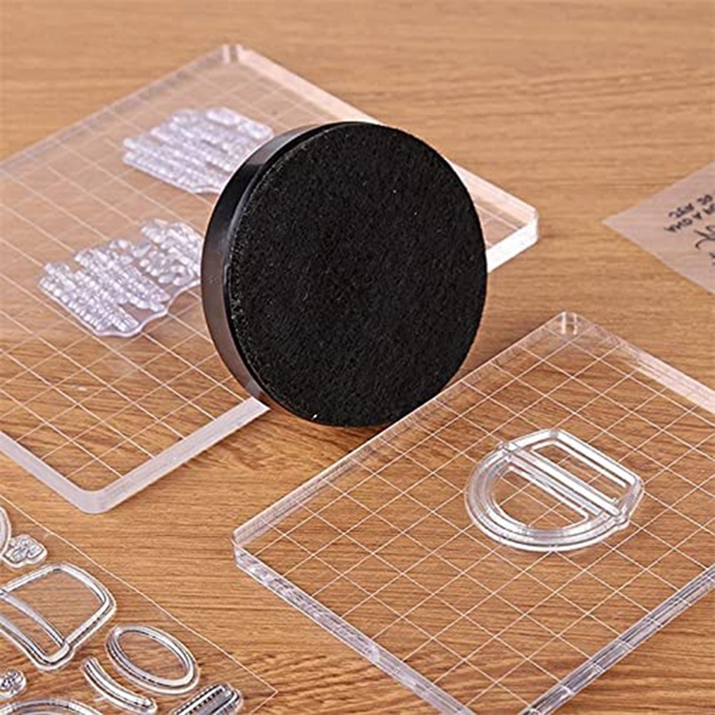 Stamping Tool,Rubber Stamp Pressure Tool,Stamping Blocks Press Tools for Card Making,Scrapbooking Craft,Arts