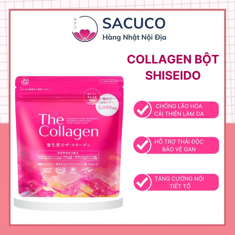 The Collagen Shiseido Dạng Bột Nhật Bản