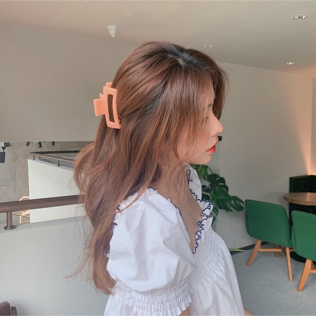 Kẹp tóc càng cua Vuông dễ thương
