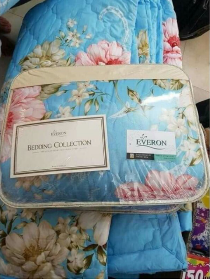CHĂN HÈ EVERON - Chăn hoa, chăn kẻ ô vuông ( Chất đẹp)