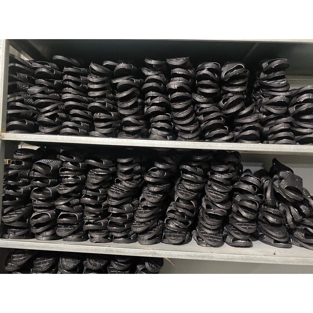 Dép tổ ong đen size 40-46/nam-nữ