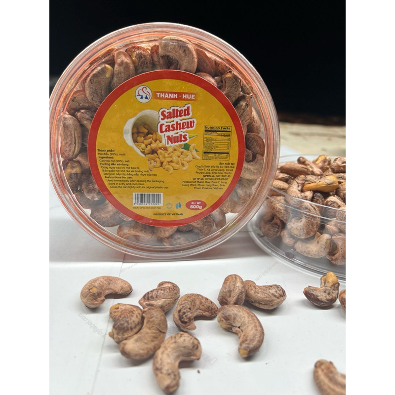 1kg Hạt Điều Rang Muối Bình Phước size 400-420hạt