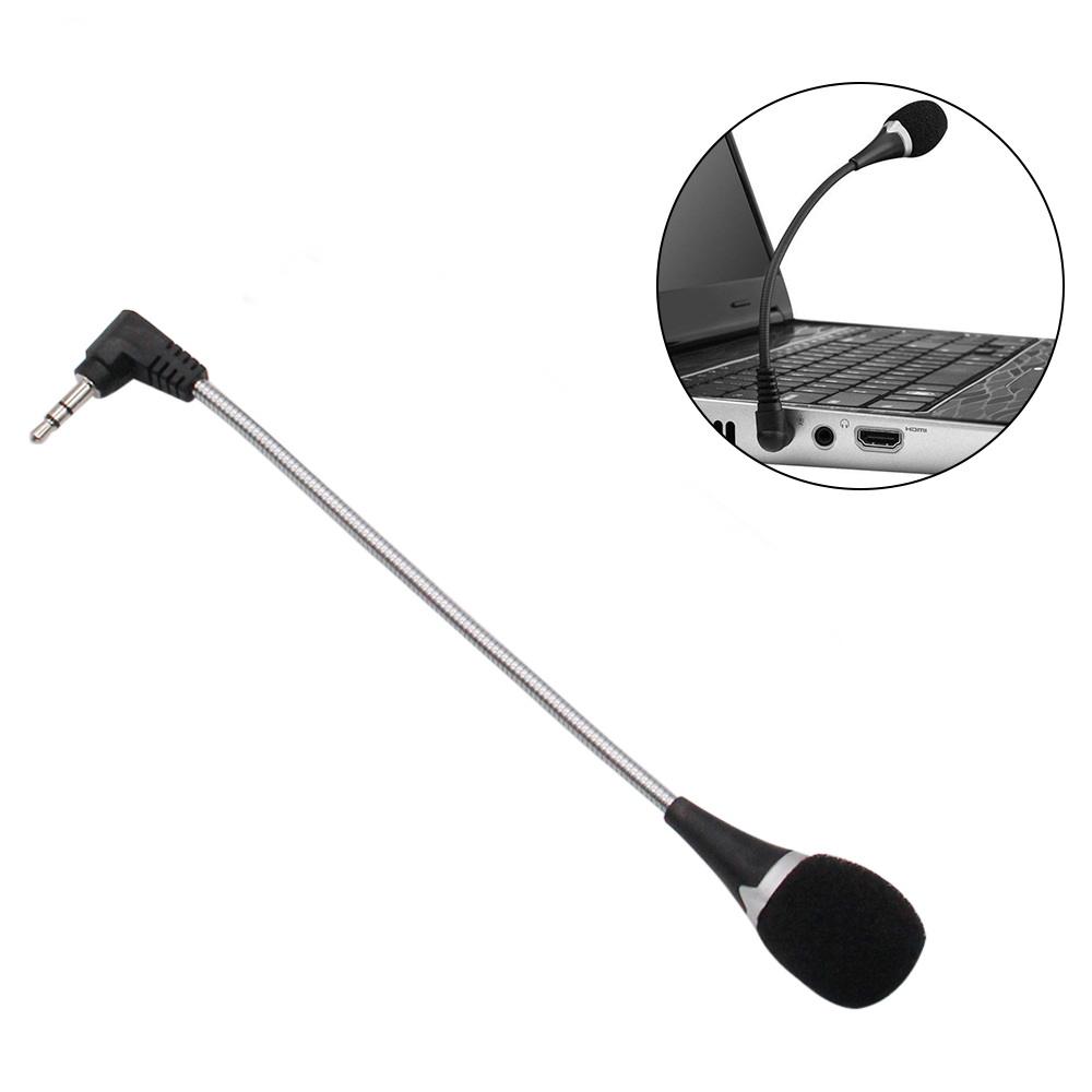 Đa Hướng micro kim loại 3.5Mm Jack Micrô linh hoạt Mini Micro âm thanh Cho Máy Tính Máy Tính Xách Tay Cho Skype Trò Chuyện