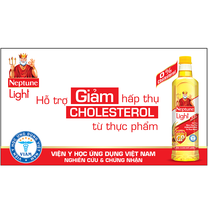 [HCM]Dầu ăn thượng hạng nhãn hiệu Neptune Light 5L