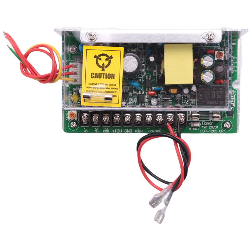 DC 12V 5A UPS Fuction Door Access Control Power Supply Use for Access Control System Switch Remote Lock AC 110V-240V