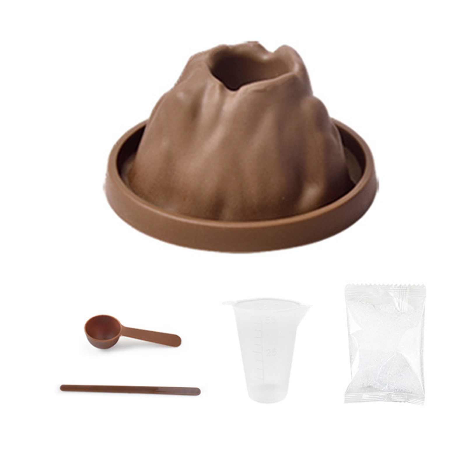 Volcano Eruption Experiment Kit Experiment Kit for Kids Fun Volcano Science Kit for Kids Learn Chemistry Geology Earth Science with Diy Experiments Enhance Observation Critical Thinking Skills