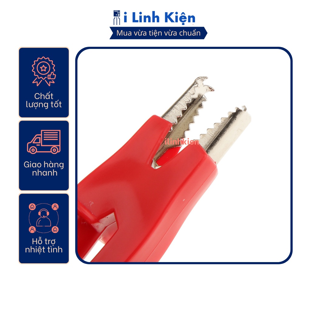 Kẹp cá sấu loại tốt 1 cặp chất lượng cao.
