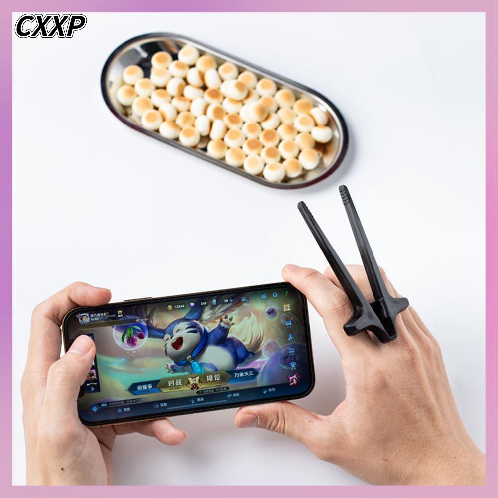 CXXP Mới Chống bẩn Trợ lý lười biếng Chơi game Đũa ngón tay Điện thoại