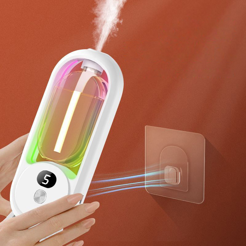 5Gear Aroma Diffuser Fragrance Essential Oil Aromatherapy Machine Timing Air Freshener Colorful Light Living Bedroom Toilet YULING. 