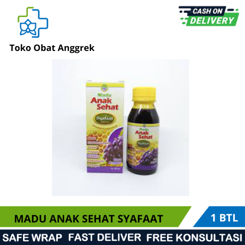 MADU ANAK SEHAT SYAFAAT / MADU ANAK / MULTIVITAMIN | Lazada Indonesia