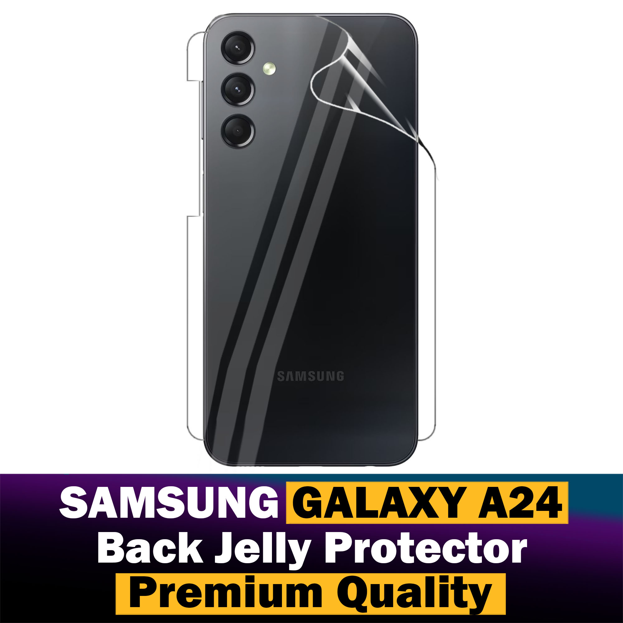 Samsung%20Galaxy%20A24%20Back%20Protector%20Transparent%20Hydrogel%20Soft%20Film%20jell%20Protection%20For%20Samsung%20Galaxy%20A24%20-%20Image%202