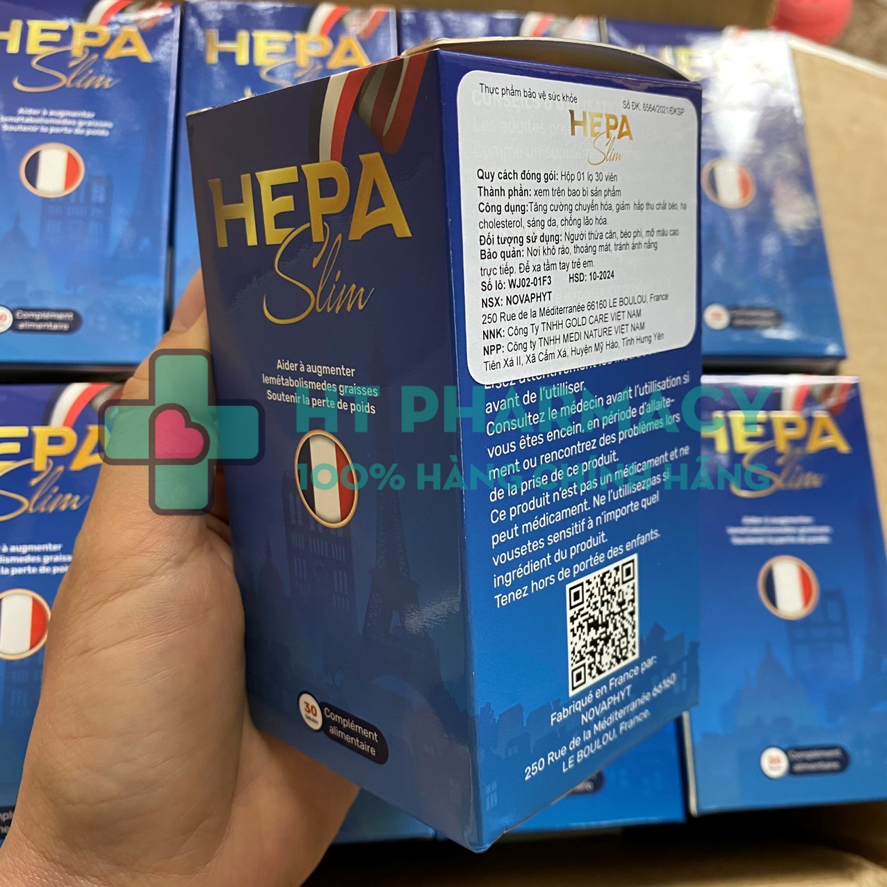 GIẢM CÂN HEPA SLIM - NHẬP KHẨU PHÁP