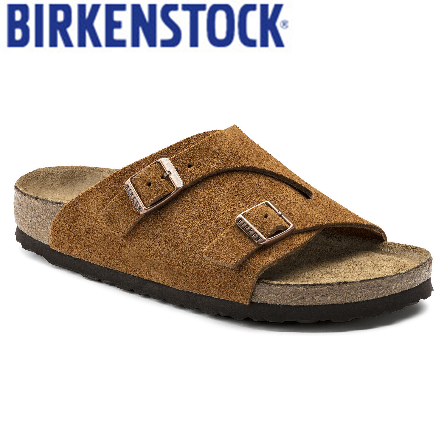 【Ready Stock】Original Birkenstocks Zurich Suede Leather Soft Footbed ...