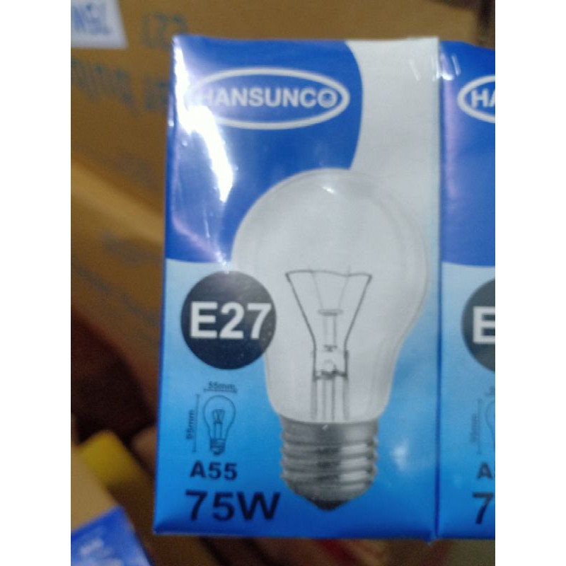 Combo 10 bóng đèn sợi đốt ánh sáng vàng đuôi đèn e27 dùng cho đèn học, sưởi ấm, công suất 25w, 40w, 60w, 100w
