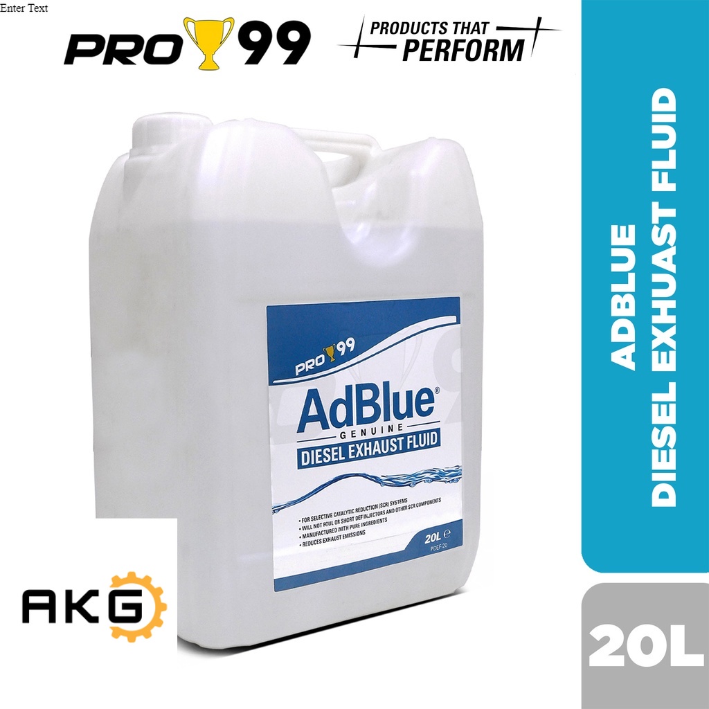 AdBlue Diesel Exhaust Treatment for selective Catalytic Reduction
