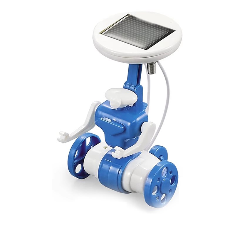 6-In-1 Solar Science Set Educational DIY Robot Kit Light Powered Toys, Multiple Assembly Shapes.