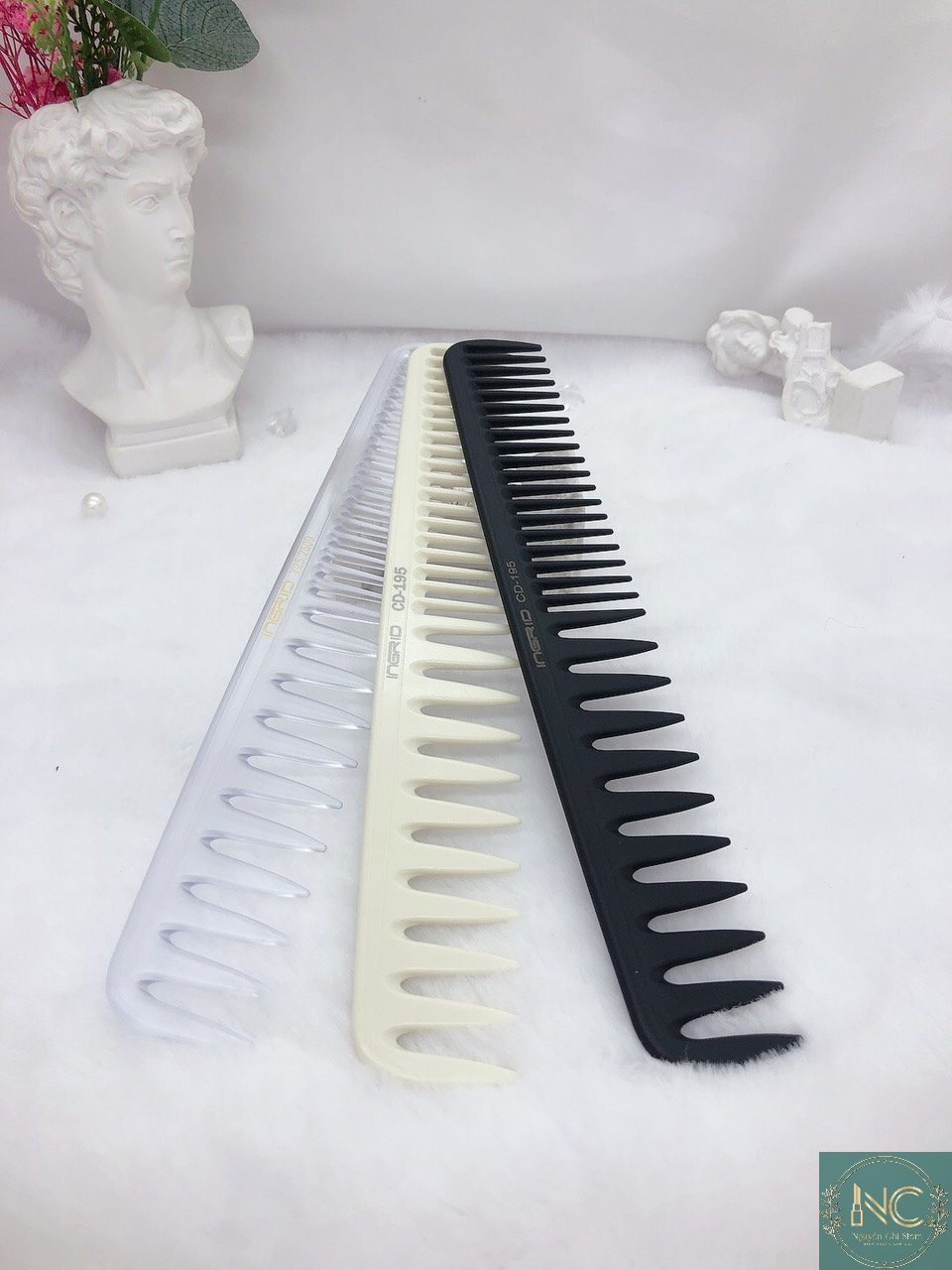 [ HOT HOT ] Lược Cắt Tóc Nam Nữ , Lược Răng Thưa Tạo Kiểu Tóc Barber