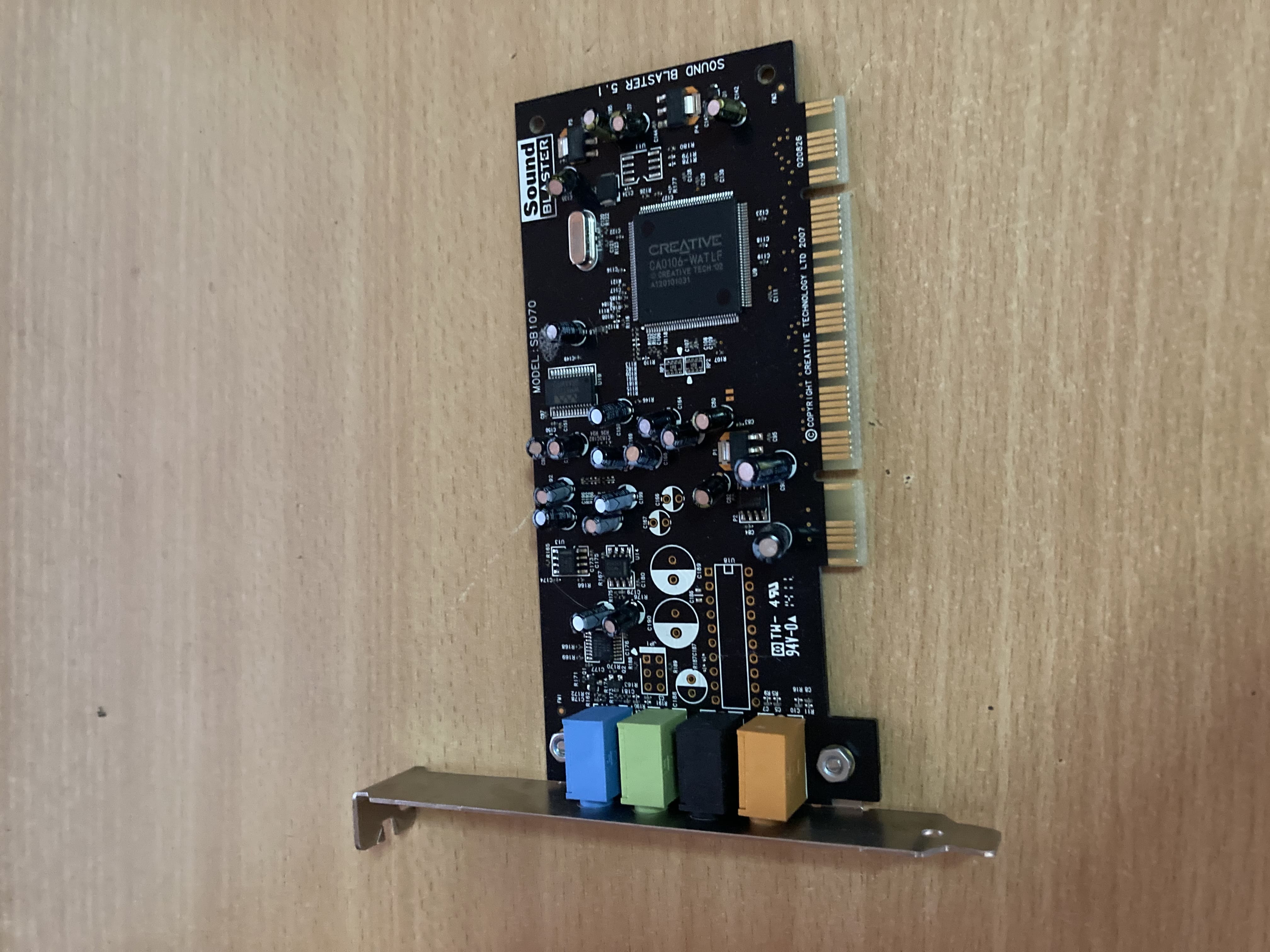 ซาวด์การ์ด Creative sound blaster SB1070 - BUFu2pl5 - ThaiPick