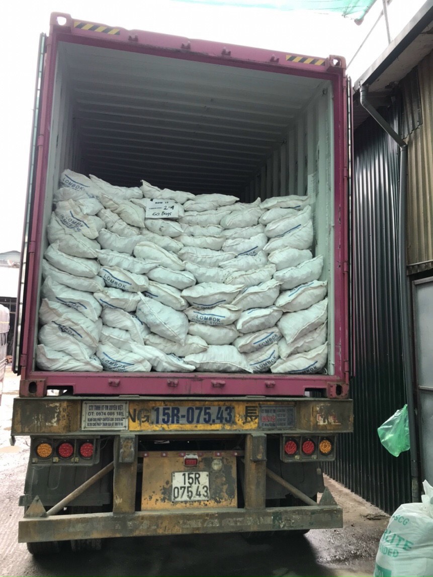 Đá bọt, đá thấm thủy Pumice Indonesia bao 50dm3
