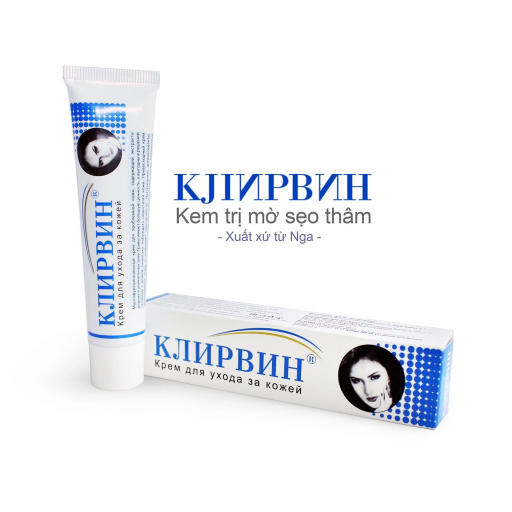 Kem mờ sẹo - mụn - rạn da cao cấp đến từ nước Nga Klirvin 25g