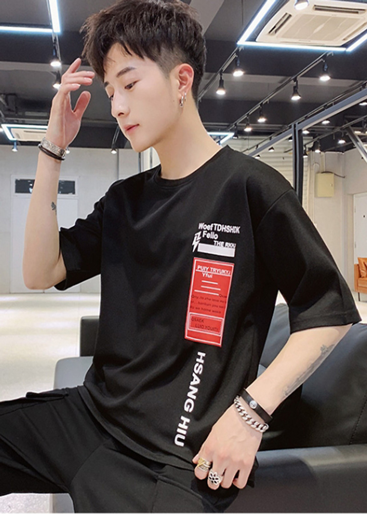 Áo thun unisex nam from rộng CTL55